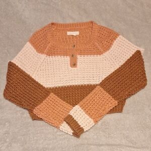 Aeropostale Multicolor Knit Sweater